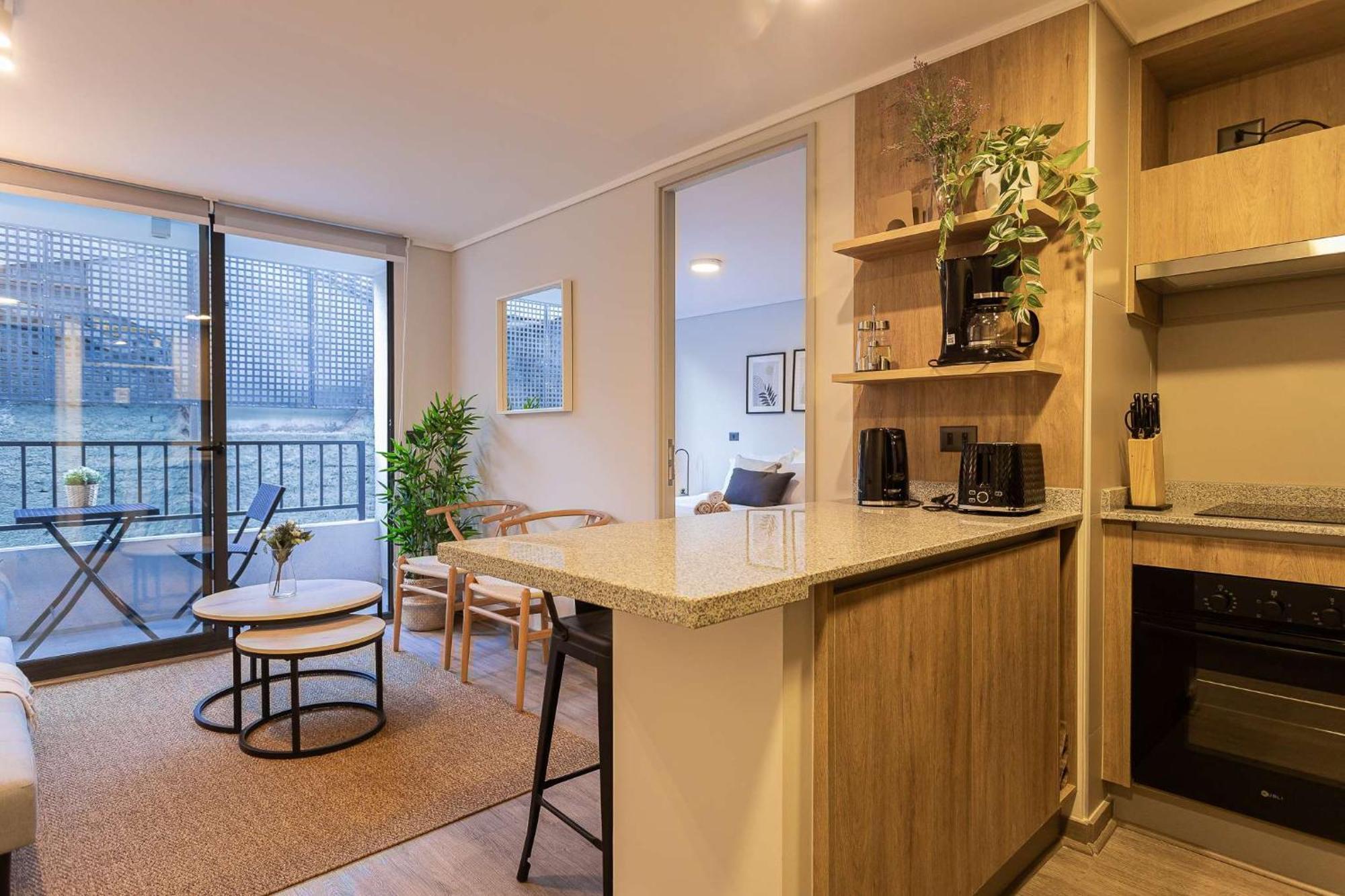 Cool Centro Flat Modern For 3 * Santiago
